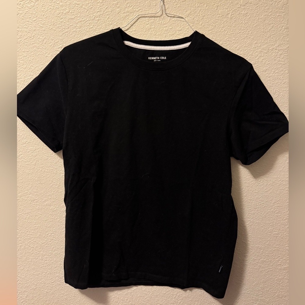 Kenneth Cole Classic Black Short Sleeve Crew Tee